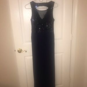 Blue formal dress